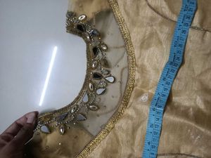 Golden blouse