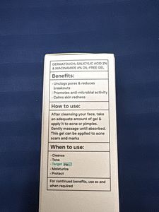 Dermatouch Salicylic Acid and niancinamide Serum