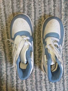 Cute Blue & White Baby Sneakers