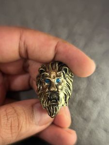 Lion Head Metal Ring
