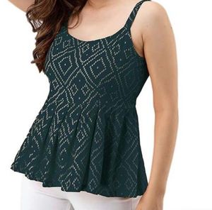 y2k desi green adjustable kurti