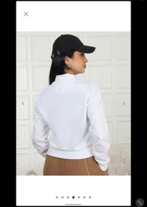 SHEIN Stylish White Jacket