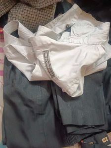 kids School Uniform Shirt &amp; Pants 4 pair