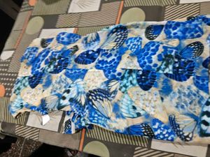 Beautiful Butterfly Print Dress and facewash free