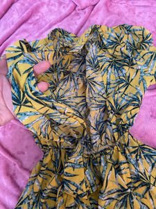 Tropical Print jumpsuit