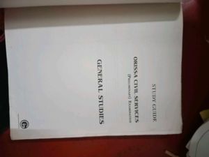 OPSC General Studies Paper I
