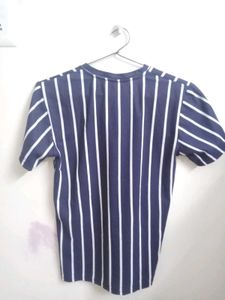 Puma Striped T-Shirt for Sports and Daily Use