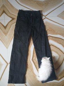 Black Wide-Leg Pants