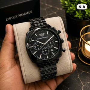 Emporio Armani Green Chronograph Watch