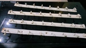 4 Set Cloth Hanger High Quality Metal Rail 8