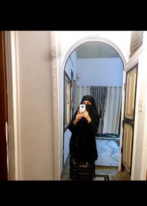 Elegant Black Abaya