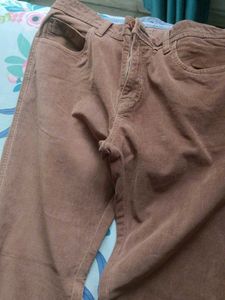 Men's Stripe corduroy pants