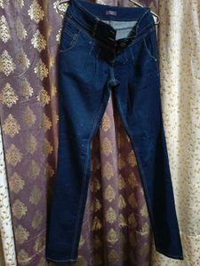 Wills Lifestyle Dark Wash High-Waisted Jeans