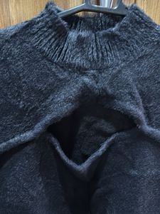 Cutout Knit Sweater