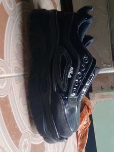 Black Fila Sneakers