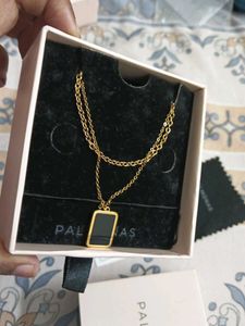 18 carat gold plated palmond chain