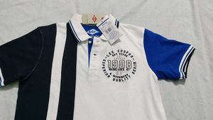 Lee Cooper White Polo T-Shirt, Get the brown Pants