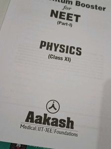 Momentum Booster for NEET Physics Part-I
