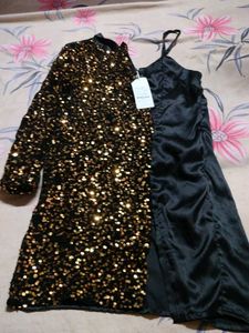 Sparkly Black Party Dress