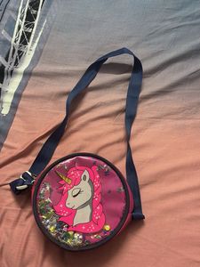 Cat Print Shirt &amp; unicorn bag ba