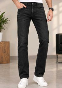 Classic Dark Wash Denim Jeans