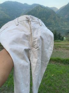 Old Money Cream Beige Chinos