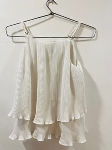 White Strap Top