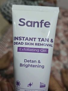 Sanfe Instant Tan &amp; Dead Skin Removal Gel