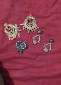Designer combo Earrings  Set