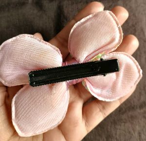 Sparkly Pastel Bow Hair Clip