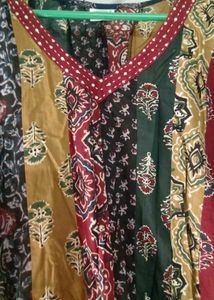 Boho Patchwork Print Maxi Dress