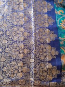 Silk Meenakari Border