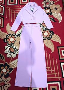 Korean Lilac Co-ord Set