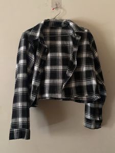 Black Crop Shirt