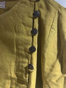 Mustard Yellow Ethnic Kurta