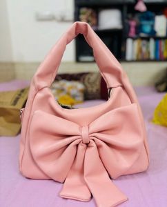 Cute Pink Bow Handbag