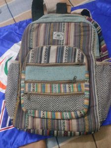 Bohemian Striped Backpacks