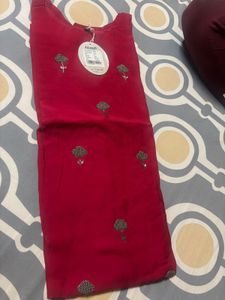 Elegant Embroidered Kurta