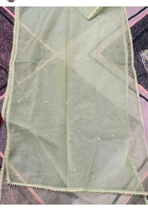 Elegant Light Green Embroidered Kurta