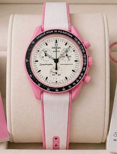 OMEGA X SWATCH MOONSWATCH – MISSION TO VENUS PINK