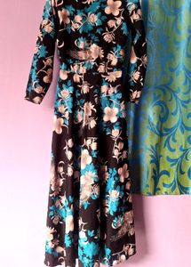 Floral Print Maxi Dress