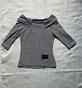 Striped Off-Shoulder Top