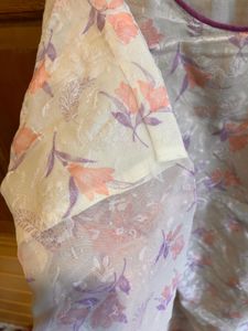 Beautiful Off White Kurti.