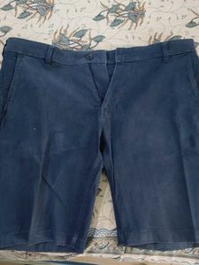 Men's Blue Chino Shorts