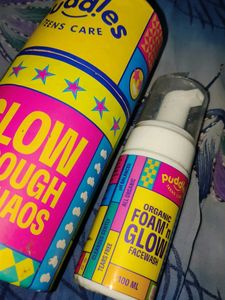 Puddles Organic Foam 'n Glow Facewash