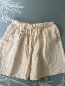 Cozy Cotton Pajama Set - Soft Peach