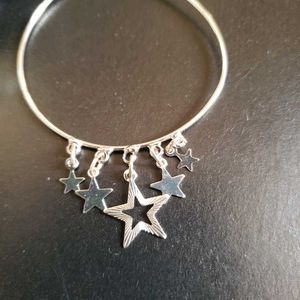 Star Hoop Earrings