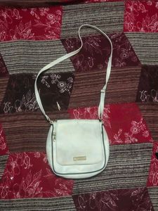 Chic White Crossbody Bag