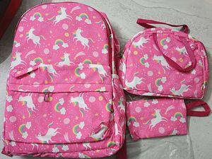 New  3 Pcs Combo Set Consist of School/picnic Bag