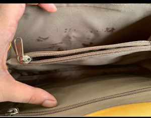Yellow Textured Crossbody Bag